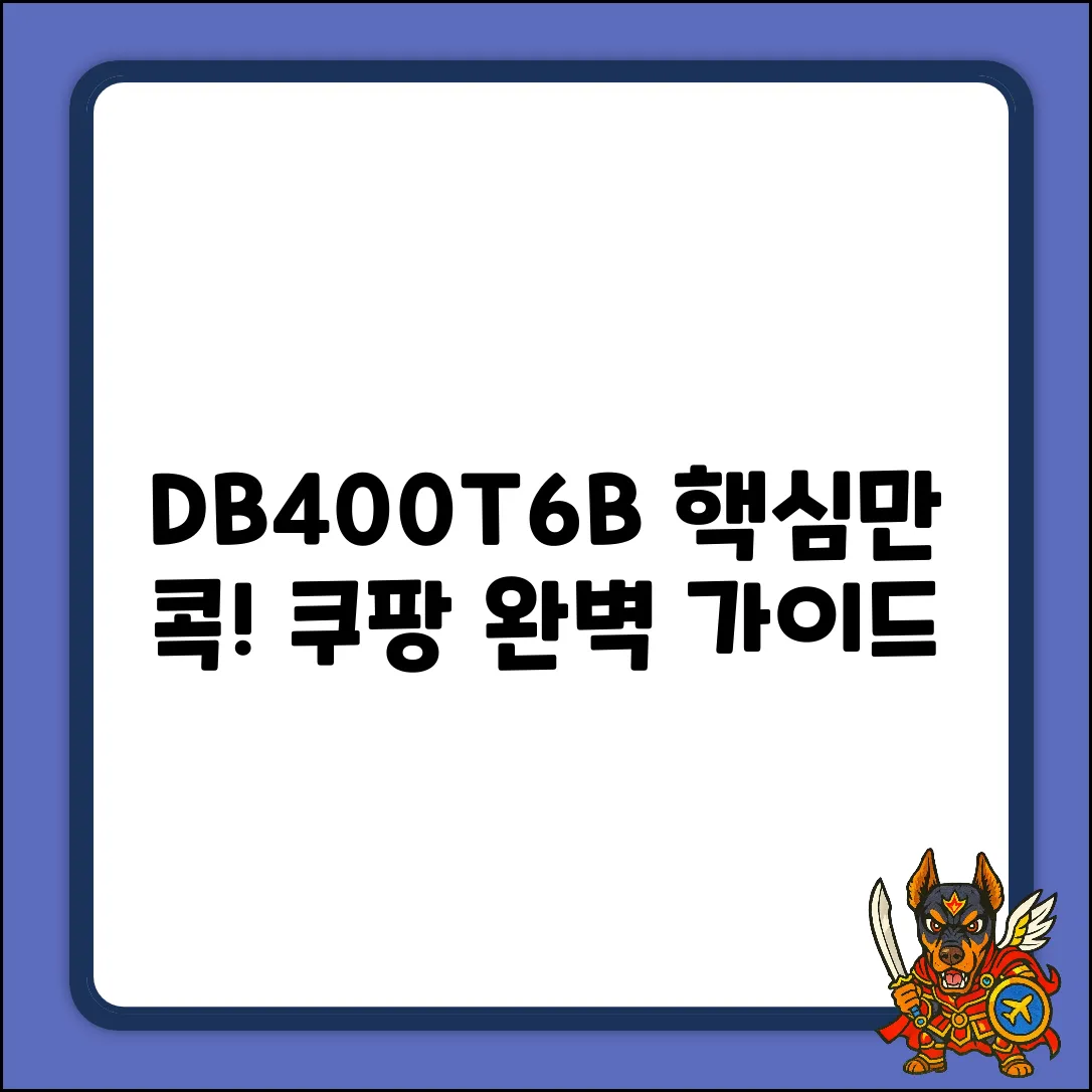 db400t6b 완벽 가이드: 핵심만 콕!