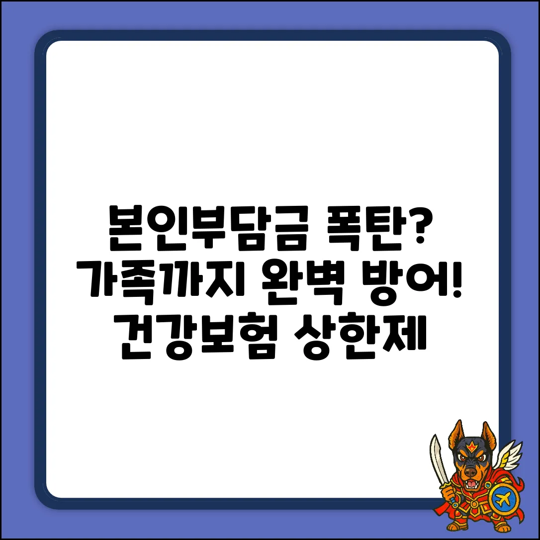 건강보험 본인부담상한제: 가족까지 완벽 가이드